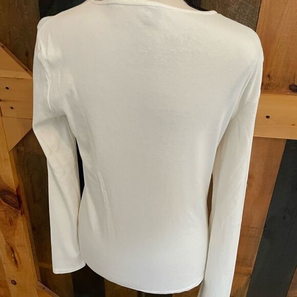 S Oliver long sleeved graphic design tee, says absolutely gorgeous , size XL - Picture 4 of 6